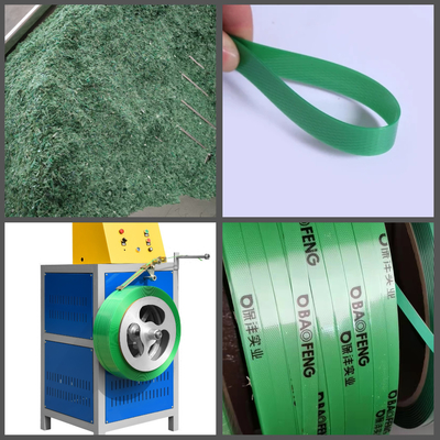 Đường dẫn đẩy dây đai PET với tháp sấy trước 5000L và máy sấy làm khô luộc vòng tròn 0ST-2000 Honeycomb