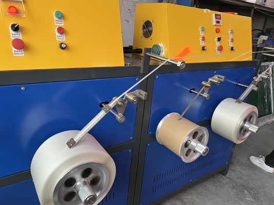 Máy làm dây đai PP có độ căng điều chỉnh cho chiều rộng 5-19mm 125kg/h