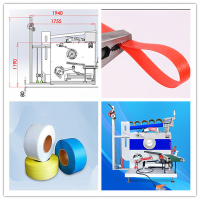 5-19mm tốc độ cao dây chuyền sản xuất PP dây đai PP thiết bị dây đai PP máy dây đai PP trong hệ thống lưu thông làm mát duy nhất