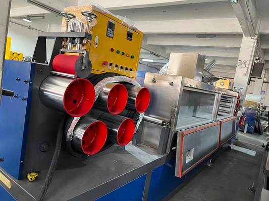 vật liệu PET dây đai 200-300kgs / H, tốc độ cao kiểm soát thông minh PLC PET sản xuất dây đai đóng gói thiết bị