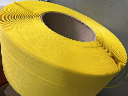 Bao bì PP 3 dây đai, băng bảo vệ môi trường, băng dán PP, chiều rộng: 5-19mm, màu tùy chọn, chiều dài mét