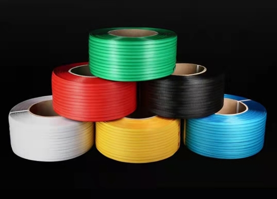 Đường dây đai đai PP có thể điều chỉnh tốc độ, đường dây sản xuất dây đai đóng gói PP, điều khiển màn hình cảm ứng PLC, đầu ra 150KG-600KG/h