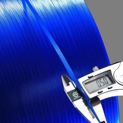 Vành đai đóng gói PP tùy chỉnh, Vành đai đóng gói PP, trọng lượng: 8,5kg/ cuộn, dây đai dây đai tốc độ cao