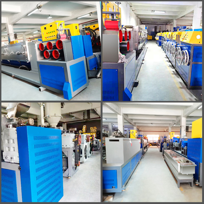 Đường dây đai đai PP có thể điều chỉnh tốc độ, đường dây sản xuất dây đai đóng gói PP, điều khiển màn hình cảm ứng PLC, đầu ra 150KG-600KG/h