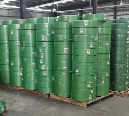 Đường dây sản xuất dây đai PET, dây đai sản xuất dây đai nhựa xanh, thiết bị sản xuất dây đai thép nhựa PET, chiều rộng: 9-35mm