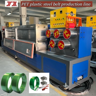 Máy chế tạo dây đai PET cuộn bằng tay / tự động với chiều rộng cuộn lại tự động9-32mm