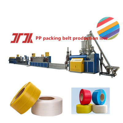 Máy chế tạo dây đai PP điều chỉnh với động cơ Siemens 5-19mm Strap Custom Color Model:JTPP-90