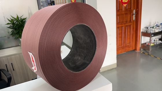 Máy làm dây đai PP 5-19mm có vít hai với máy cuộn tự động