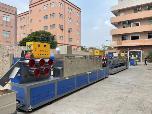 Máy làm dây đai PP 5-19mm có vít hai với máy cuộn tự động