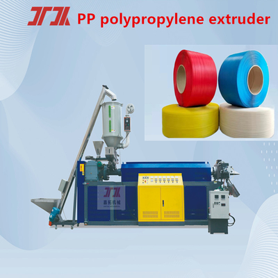 Máy sản xuất nhựa PP tùy chỉnh Máy sản xuất dây đai PP với máy cuộn tự động