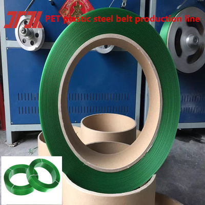 Đường dây sản xuất dây đeo thép nhựa PET với chiều rộng 9-32mm