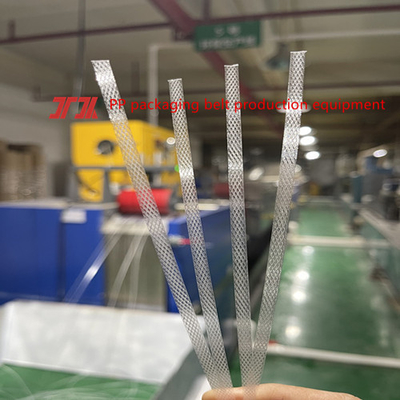 Máy đóng gói PP nhựa extruder PP dây chuyền sản xuất dây đai hệ thống điều khiển PLC