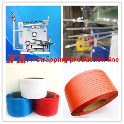 Cung cấp máy móc nhựa dây chuyền sản xuất dây đai PP Máy cuộn tự động SKD-11 bánh xe đúc