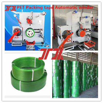 Thiết bị sản xuất dây đai thép nhựa PET hệ thống điều khiển PLC máy cuộn servo 200-600KG/h