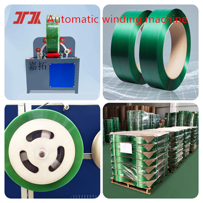 Đường dây sản xuất dây đai thú cưng làm cho dây đai thú cưng 4000L thùng máy sấy với sưởi ấm