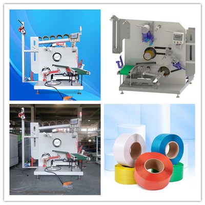 Máy cuộn lại tự động PP PET Máy cuộn tự động cho điều khiển động cơ servo