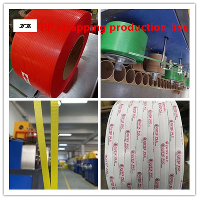 Đường dây sản xuất dây đai PP tiên tiến PP extruder PP thiết bị dây đai PP cho máy cuộn servo