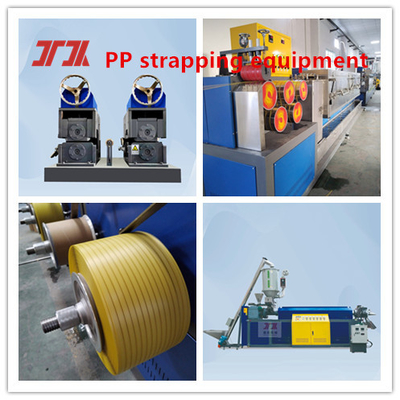 Máy chế biến nhựa PP thiết bị dây đai PP dây đai Extruder cho máy cuộn servo