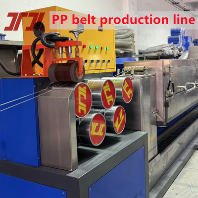 Hệ thống điều khiển PLC Đường dây sản xuất PP Packing Strap Extruder với bộ thay đổi không ngừng tốc độ hoạt động 300m/min