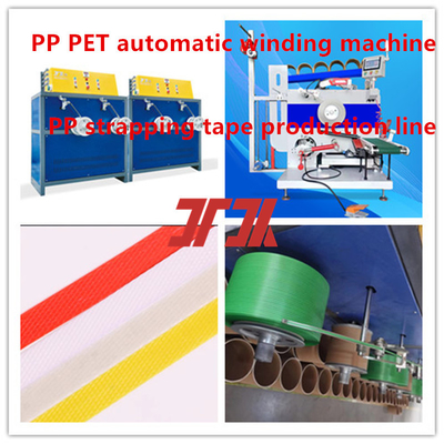 Máy chế tạo nhựa PP PET Máy cuộn tự động Máy cuộn tự động để sắp xếp dây cáp tự động