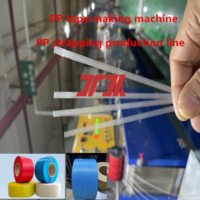 5-19mm đơn vít PP dây đai thiết bị PP extruder cho hệ thống điều khiển PLC và dễ sử dụng