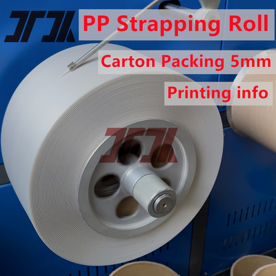 Máy dây đai dây đai hai vít 5-19mm PP với máy cuộn tự động và động cơ Siemens