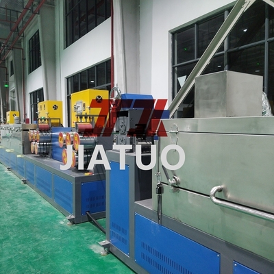9-32mm chiều rộng PET tùy chỉnh 3 dây đeo Máy sản xuất với công suất ép lớn 400kg / h