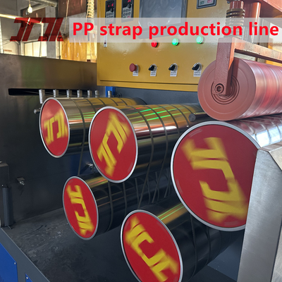 Máy đeo dây đai PP máy đeo dây đai PP thiết bị sản xuất băng đeo PP cho máy cuộn bán tự động