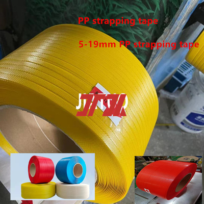 Cung cấp băng đeo dây đeo 5-19MM PP băng đeo dây đeo polypropylene PP băng đeo dây đeo tự động cho độ dẻo mạnh