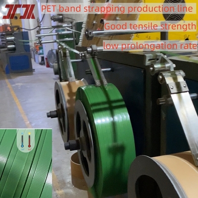 9-32mm chiều rộng tùy chỉnh PET 3 dây chuyền đầu ra băng làm máy với 4000L thùng cổ phiếu năng suất cao