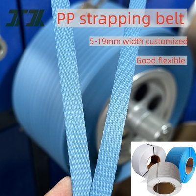Đường dây đeo PP màu sắc chất lượng cao hơn với chiều dài dài hơn 6000m và dung sai nhỏ 0.3mm chiều rộng