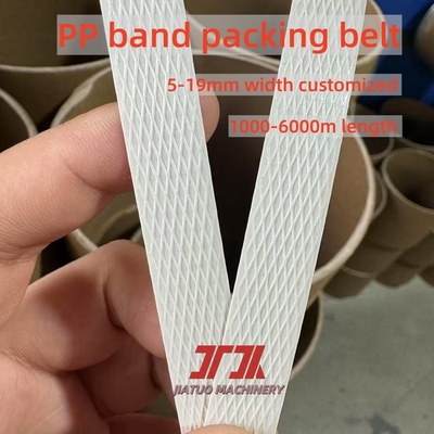 Double Screw Plastic PP Strapping Making Extrusion Machine With High Capacity 260kg/H Make Longer Length Good Straightness