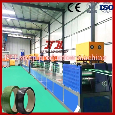 Nhà máy tùy chỉnh 9-32mm Đường dây sản xuất dây đai nhựa PET tốc độ cao Thiết bị dây đai PET với máy bọc tự động