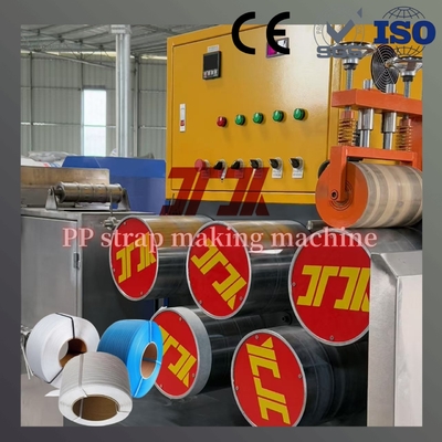 Máy móc nhựa 100% nguyên liệu thô dây đai sản xuất dây đai PP thiết bị dây đai PP cho máy đai tự động sử dụng dây đai PP