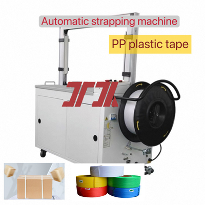 Máy đóng gói 5-15mm PP Strapping Máy dây đai tự động Máy dây đai bàn với thiết kế Gantry