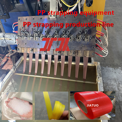 Máy chế tạo dây đai PP đơn vít 4 lỗ
