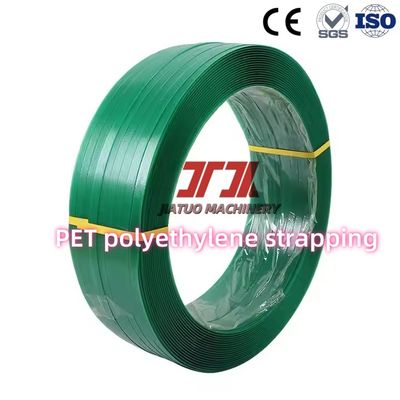 9-25mm PET đai đóng gói dây đai dây đai cuộn màu xanh lá cây PET nhựa thép dây đai tùy chỉnh thông số kỹ thuật