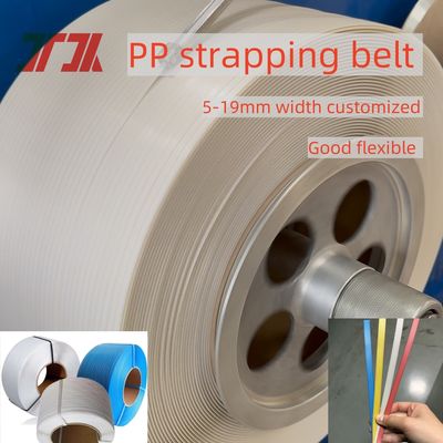 5-32mm tùy chỉnh PP PET Bao bì nhựa Strap Roll cho các hộp carton Ceramics Packing