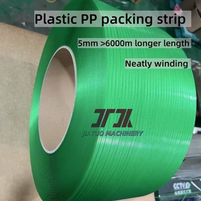 5-19mm chiều rộng Polypropylene PP Vòng dây đai nhựa cho hộp giấy đóng gói thẳng tốt