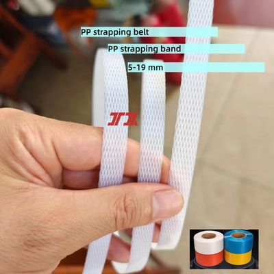 5mm Machine Grade Strap Packaging PP Strapping với độ thẳng tốt và màu sắc tùy chỉnh