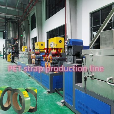 High-speed PET strapping machine 16mm pet PET strapping production line with automatic stretching system