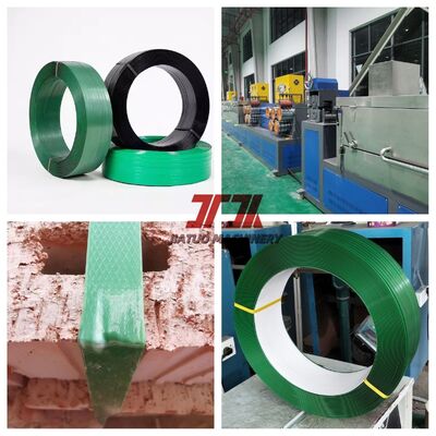 Dây chuyền sản xuất đai PET 9-32mm với Kênh dòng chảy chính xác bơm nóng chảy 100CC