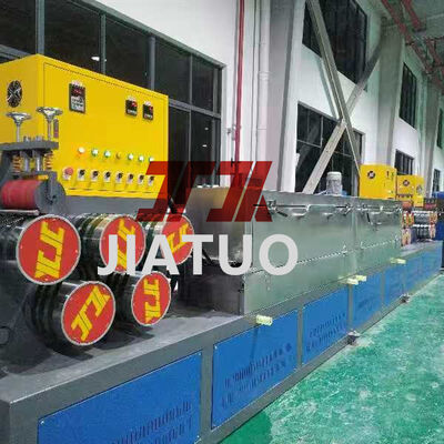 Máy đùn đai PET đóng gói công suất 100kw, làm đai polyester với bơm nóng chảy 100CC