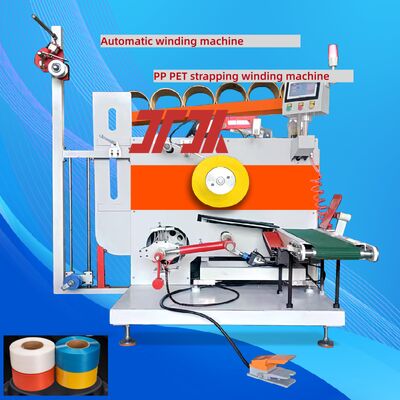 Màn hình cảm ứng PLC PET Strapping tự động Winder Max Nặng cuộn 80KG 350KG