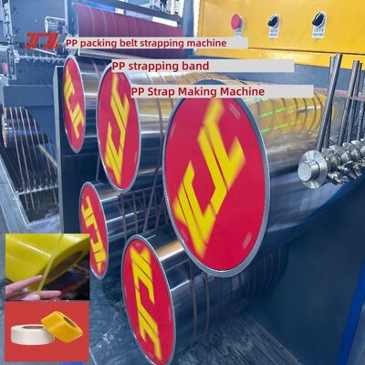 Thiết bị sản xuất đai PP Máy đai vít đơn PP polypropylene Máy đóng đai tự động