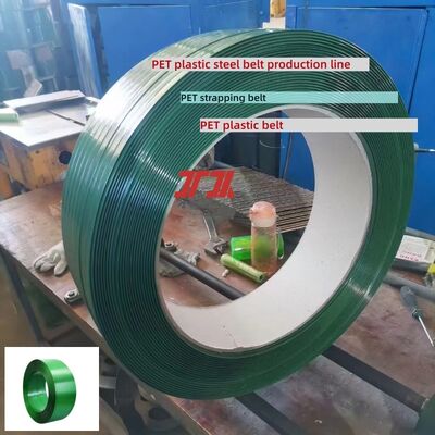 Máy làm dây đai PET 9-25mm, máy đóng đai PET với 100% vảy chai PET