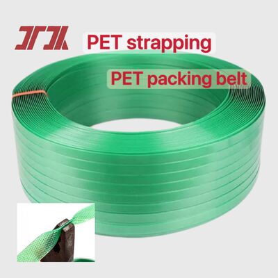 Thép gói PET bao bì dây chuyền 16mm PP PET Dải nhựa với bề mặt nổi bật