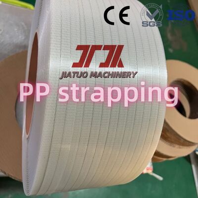 100% Polypropylene PP Strapping 5 ′′ 19mm PP Đẹp dây đeo đóng gói cho Máy đeo dây đai tự động
