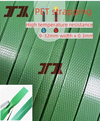 Dải dây đai nhựa polyester nổi bật PET Dây đai sử dụng cho máy tự động thủ công