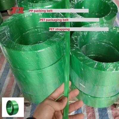 9-25mm dây đai đóng gói PET dây đai nhựa thép PET dây đai đóng gói với 100% vật liệu chai nghiền